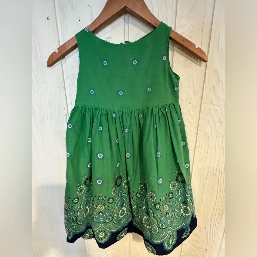 Baby Gap Girl’s Green Dress, Size 5T